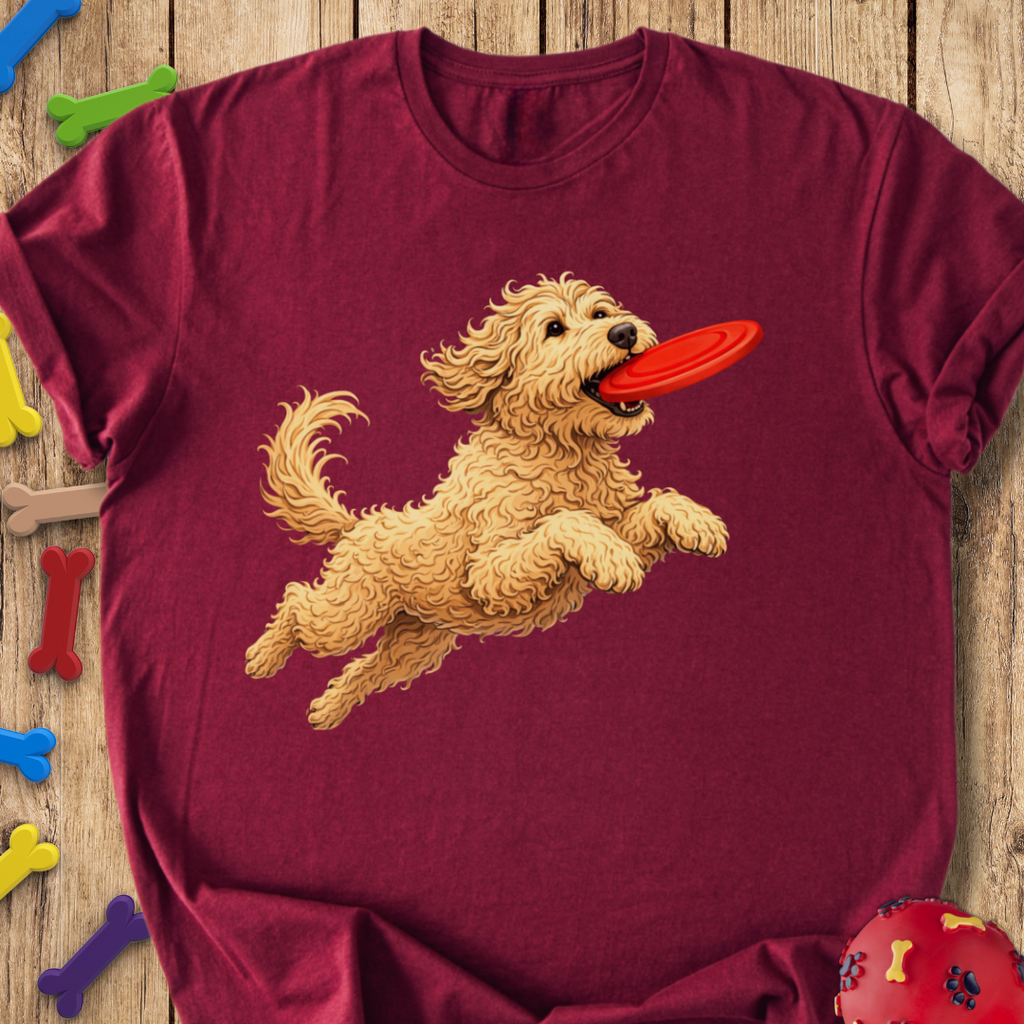 Frisbee Life Goldendoodle T-Shirt