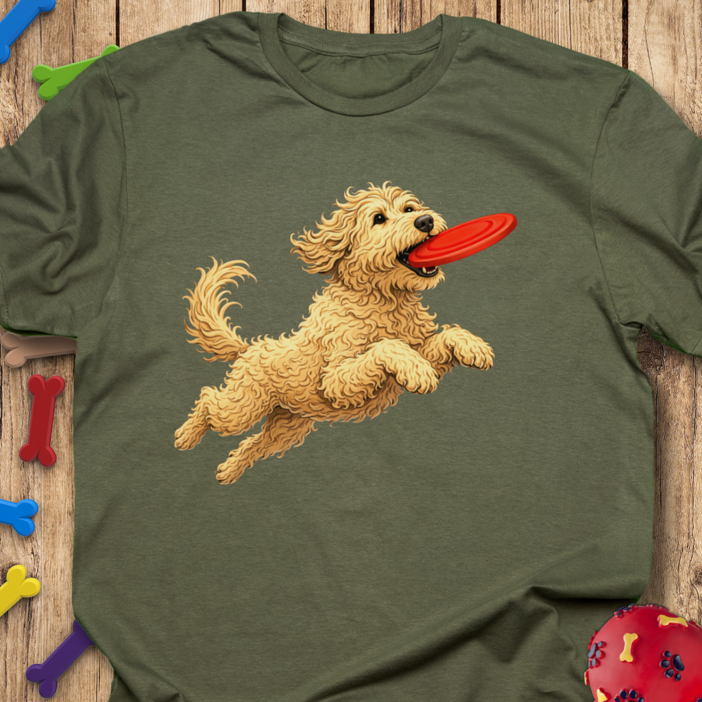 Frisbee Life Goldendoodle T-Shirt