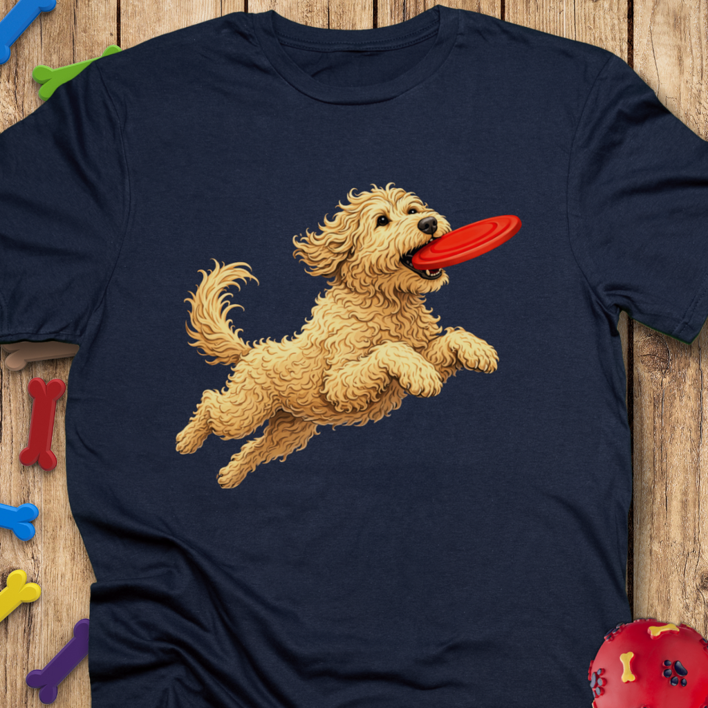 Frisbee Life Goldendoodle T-Shirt