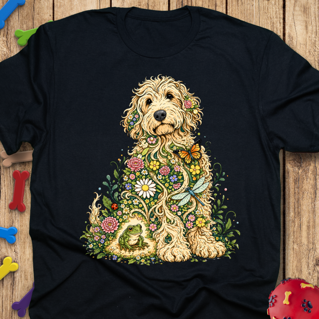 Garden Frog Goldendoodle T-Shirt