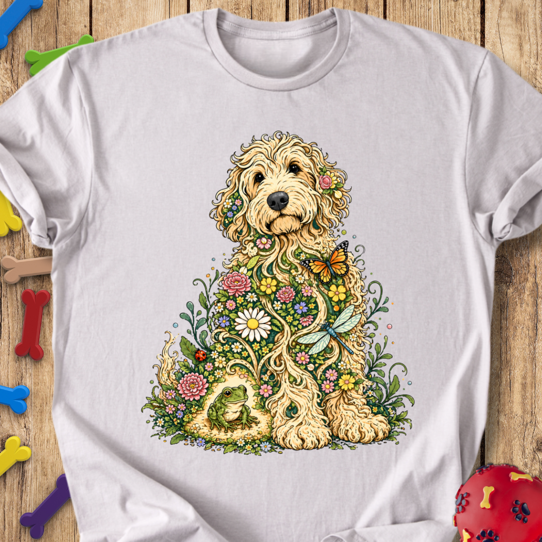 Garden Frog Goldendoodle T-Shirt