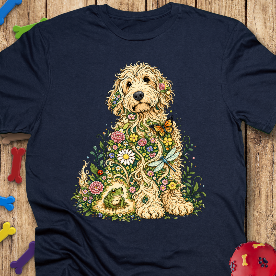 Garden Frog Goldendoodle T-Shirt