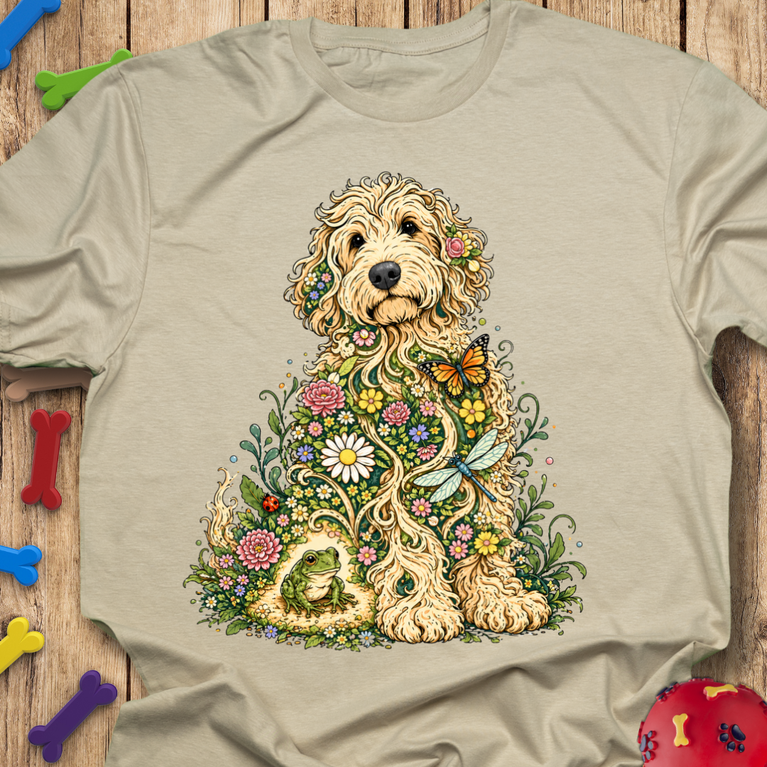 Garden Frog Goldendoodle T-Shirt