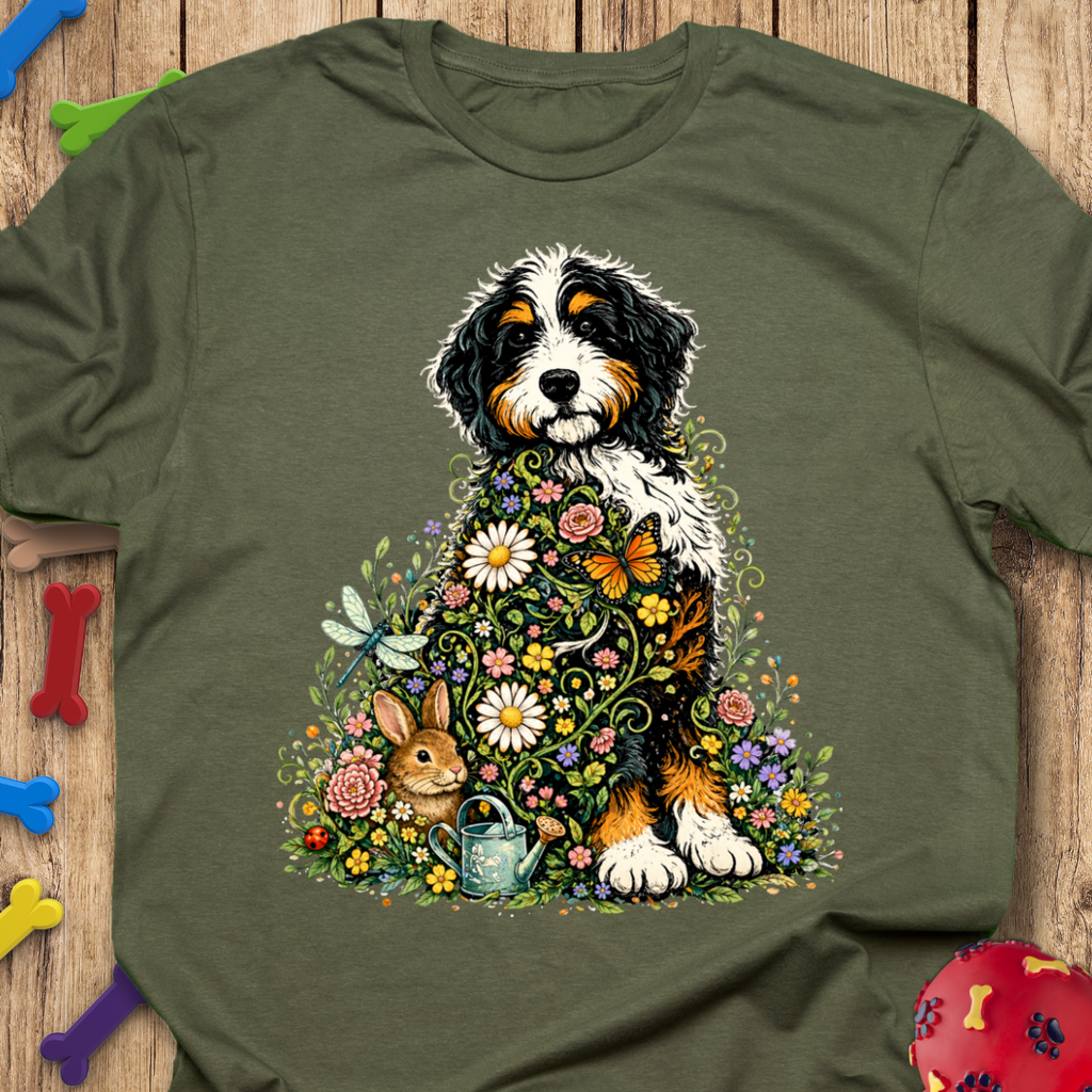 Garden Life Bernedoodle T-Shirt