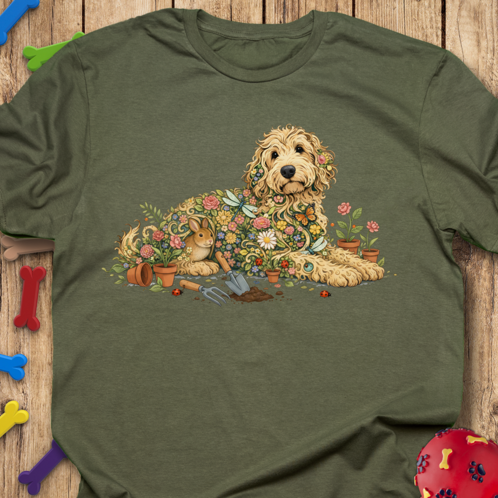Gardening Life Goldendoodle T-Shirt