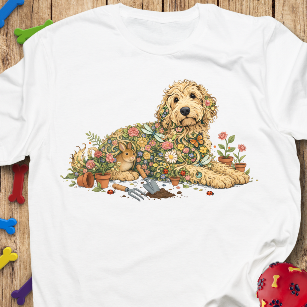 Gardening Life Goldendoodle T-Shirt