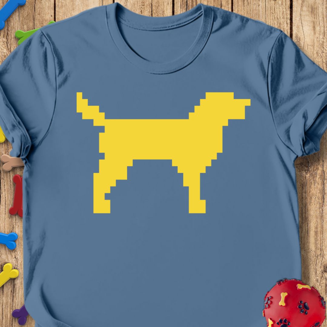 Golden Pixels T-Shirt