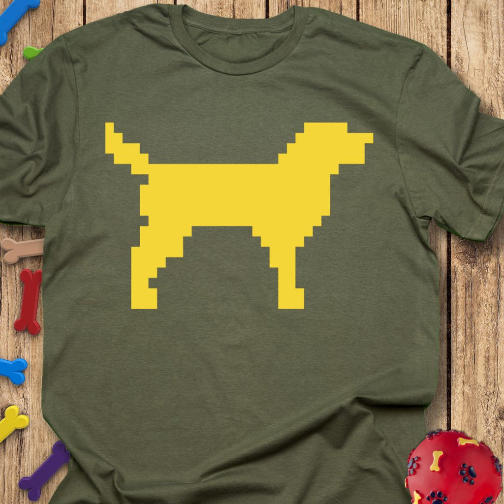 Golden Pixels T-Shirt