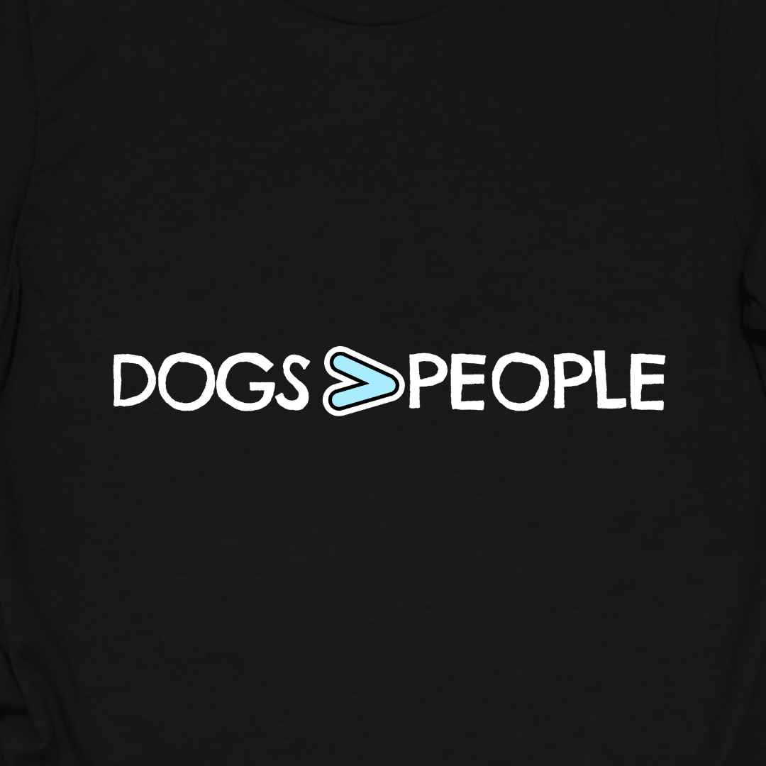 Dogs > People Tee