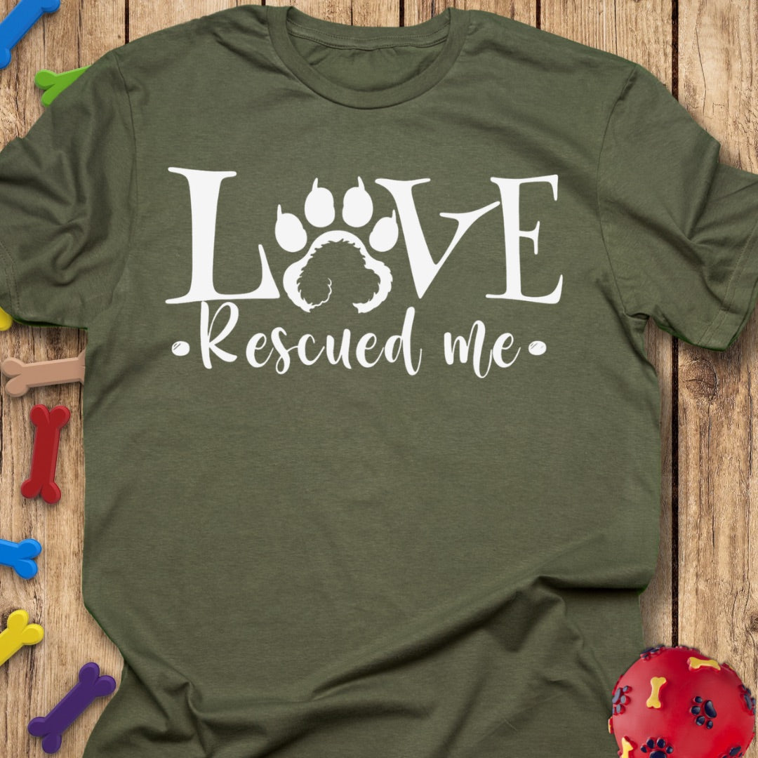 Love Rescued Me T-Shirt