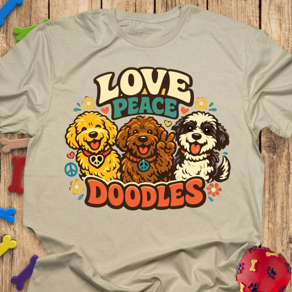Love, Peace, Doodles T-Shirt
