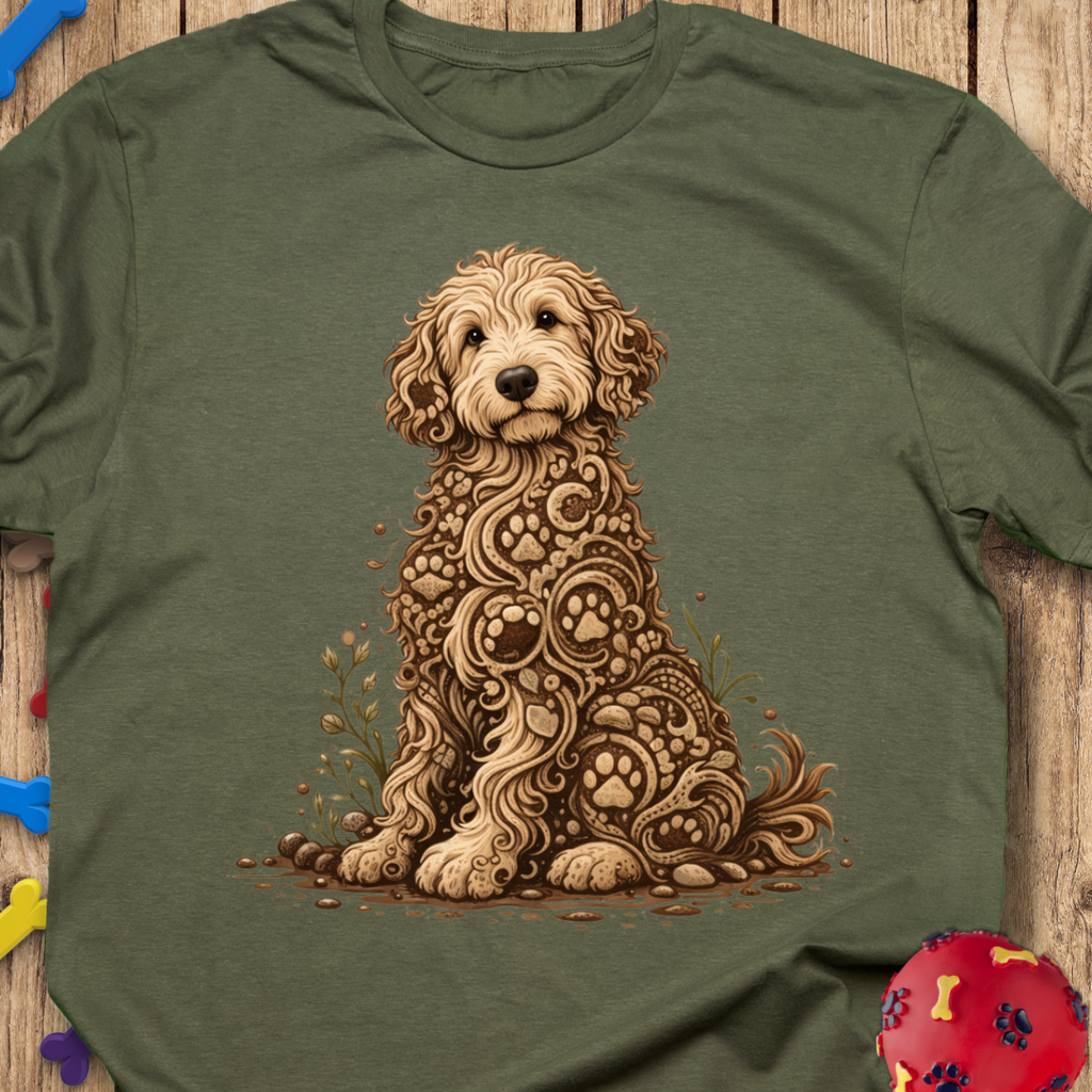 Mud Life Goldendoodle T-Shirt