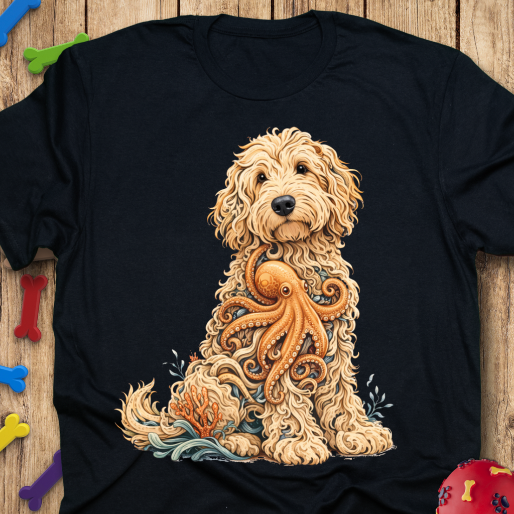 Octopus Life Goldendoodle T-Shirt