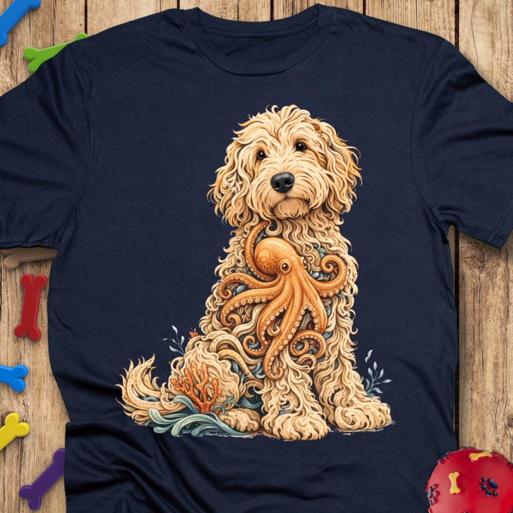 Octopus Life Goldendoodle T-Shirt