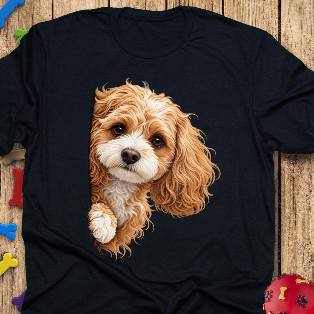 Peeking Cavapoo T-Shirt