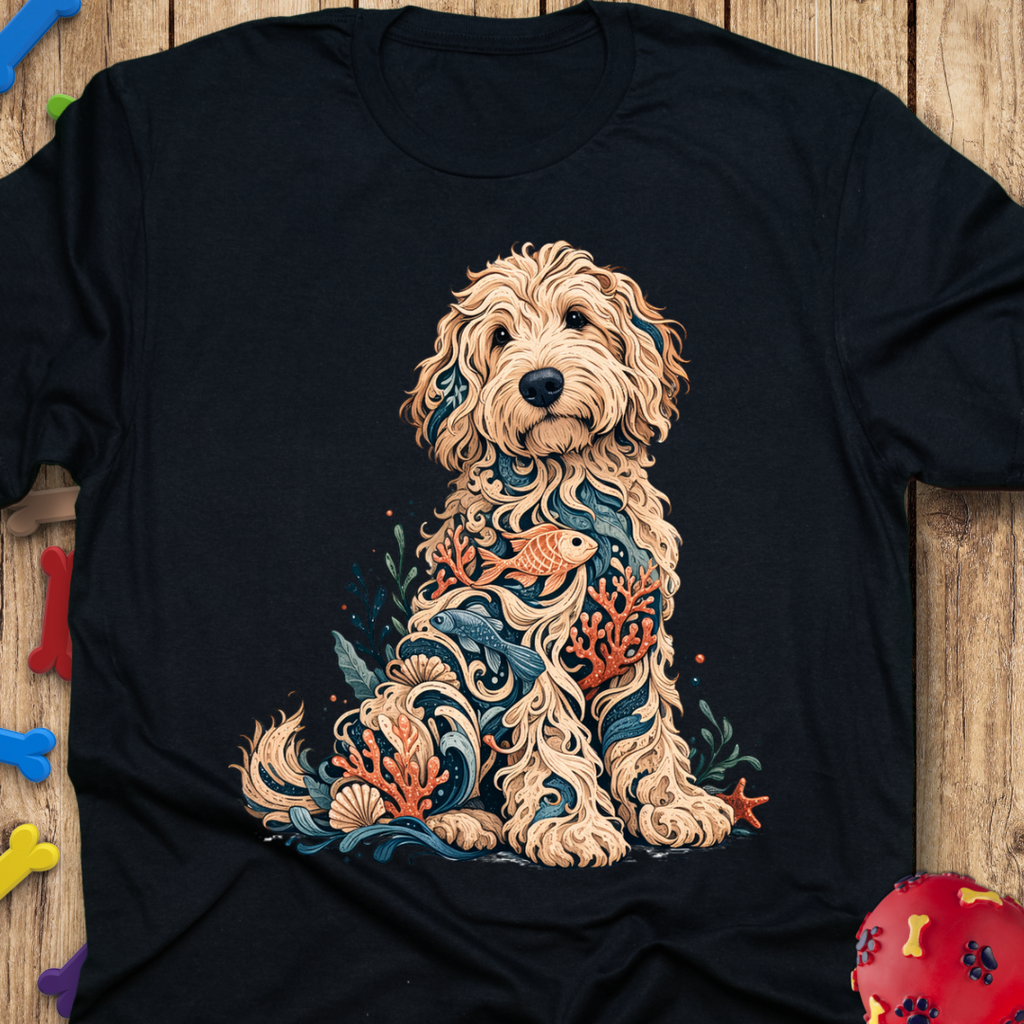 Sea Life Goldendoodle T-Shirt