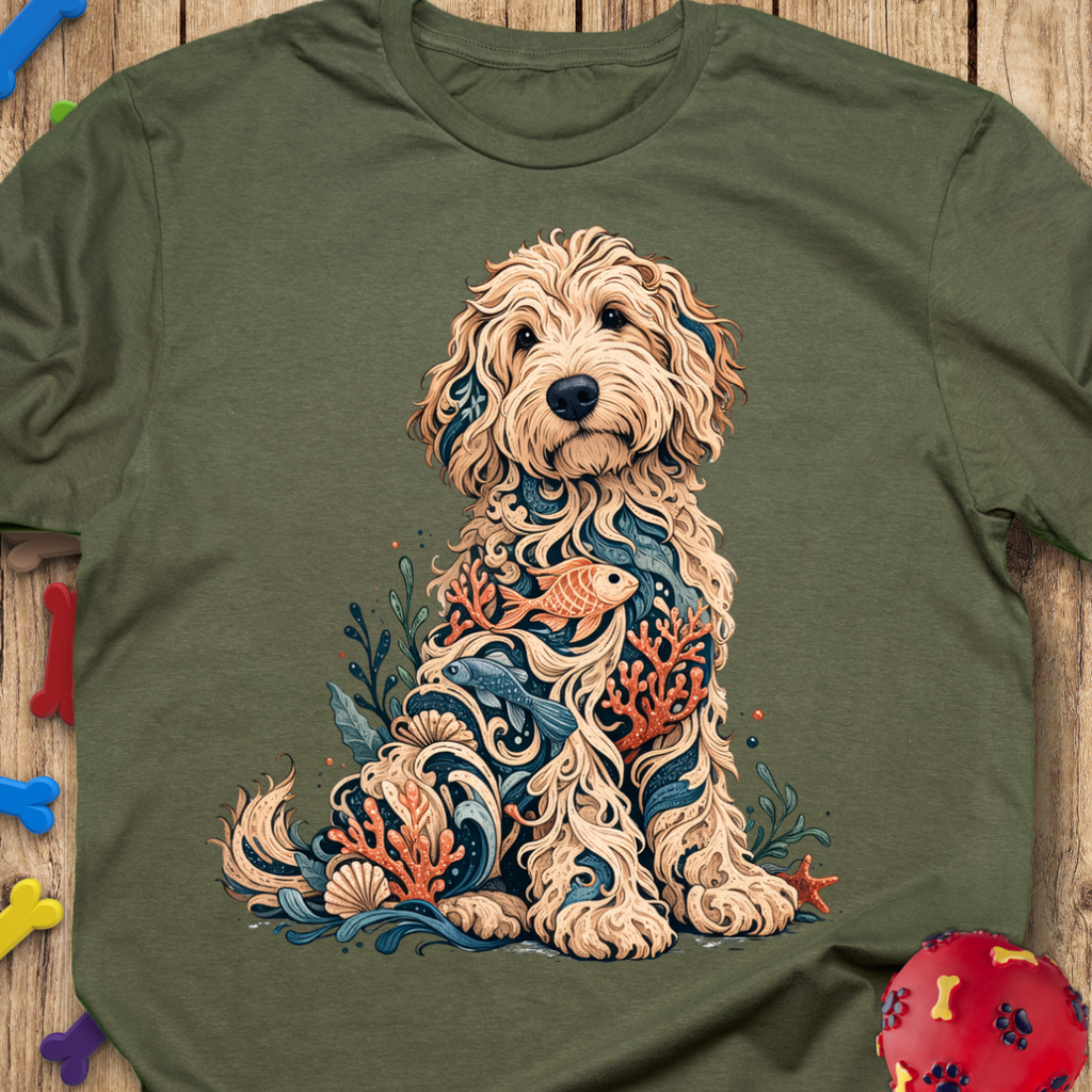 Sea Life Goldendoodle T-Shirt