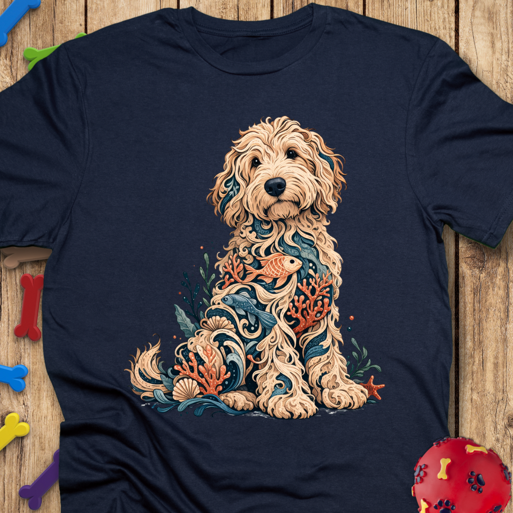 Sea Life Goldendoodle T-Shirt