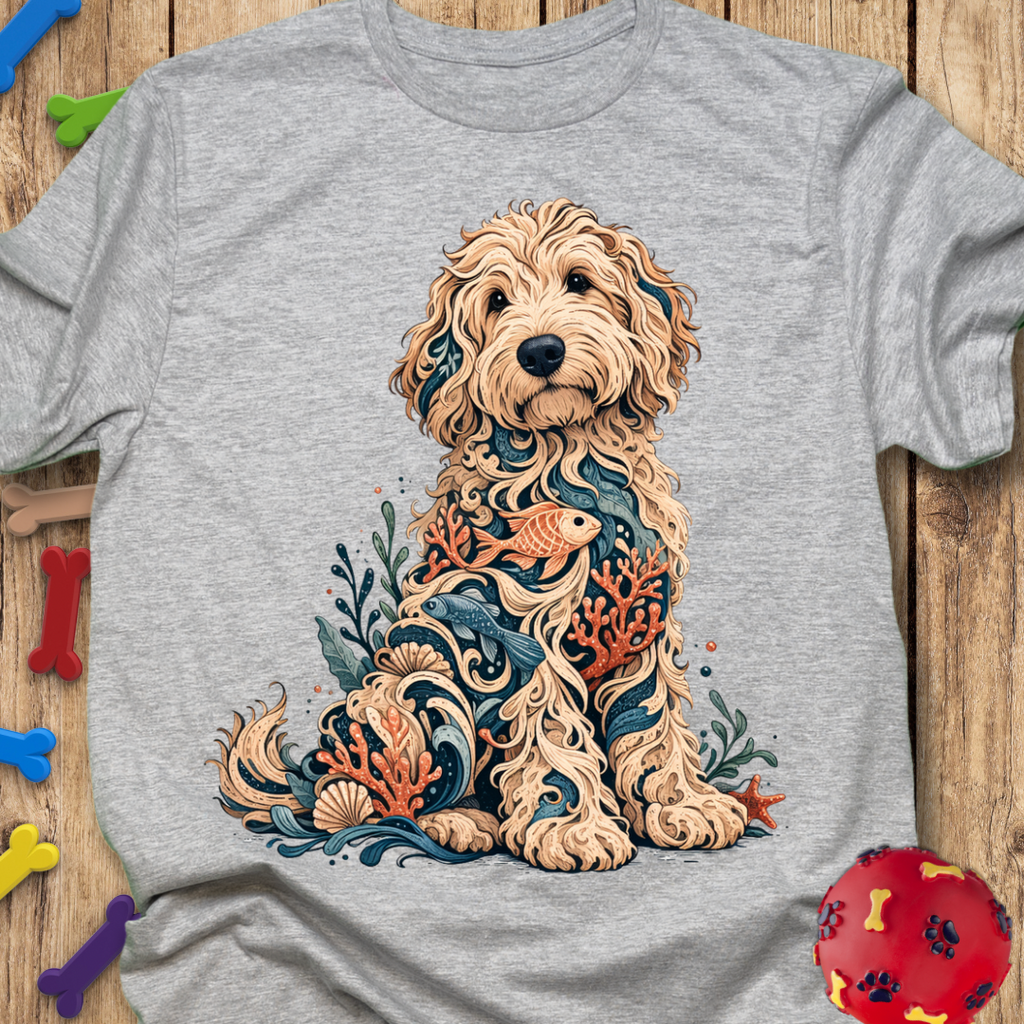 Sea Life Goldendoodle T-Shirt