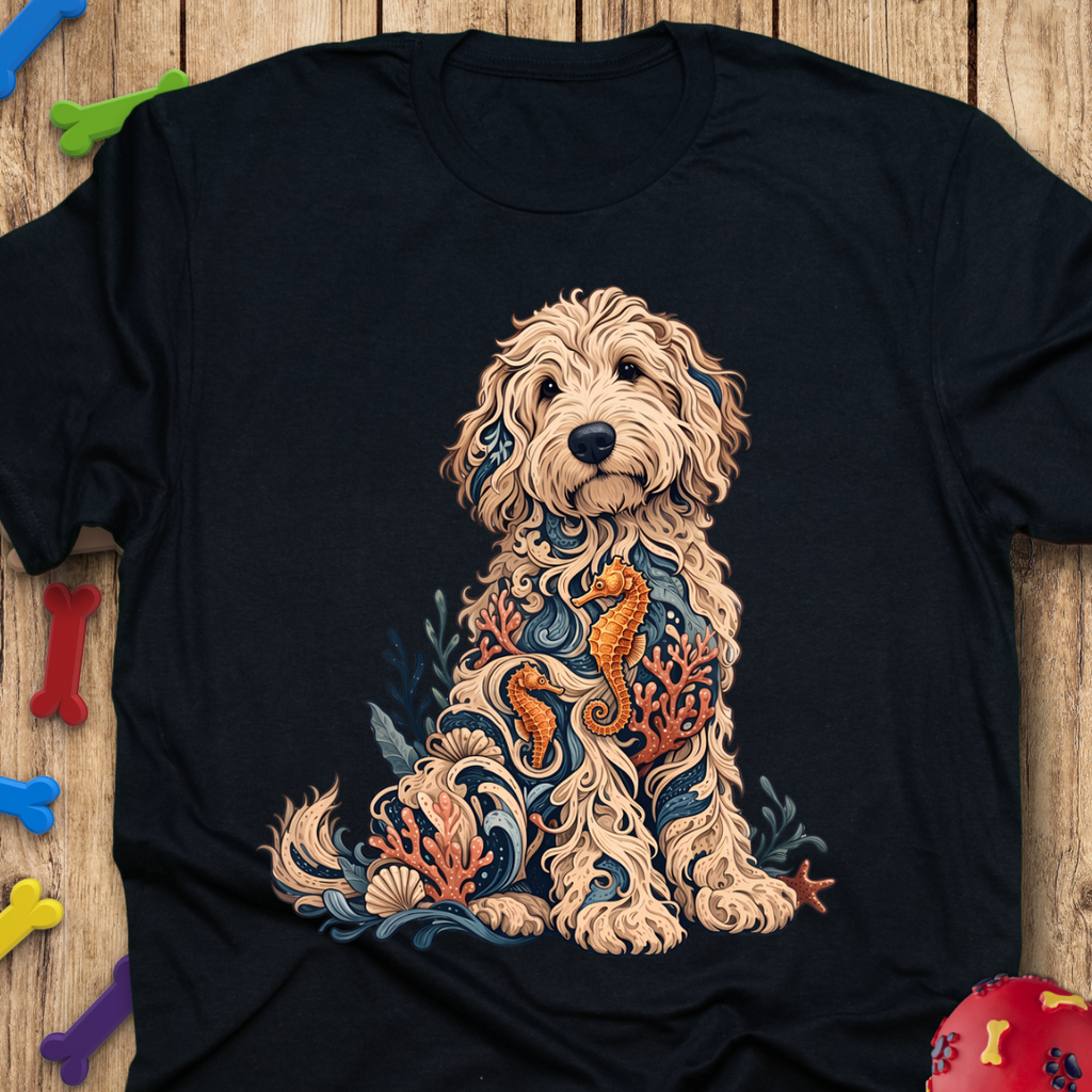 Seahorse Life Goldendoodle T-Shirt