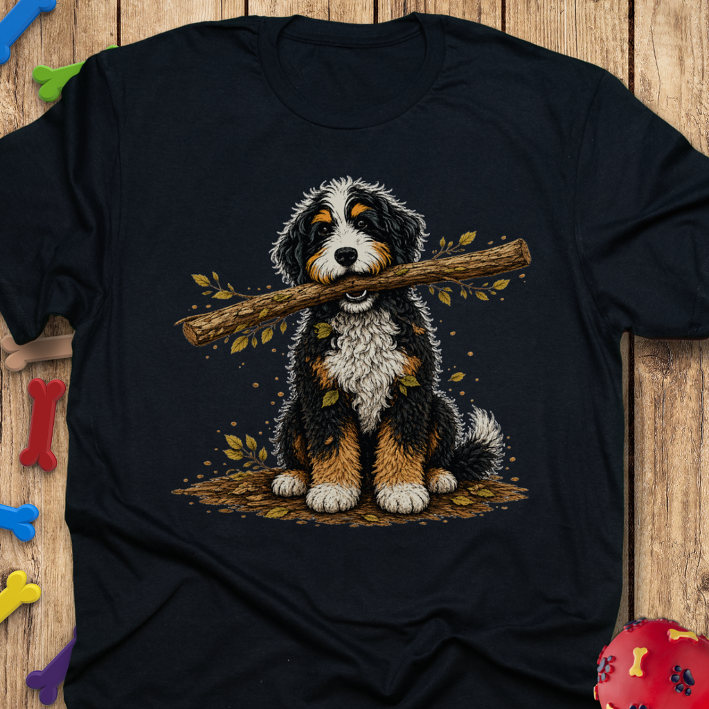 Stick Life Bernedoodle T-Shirt