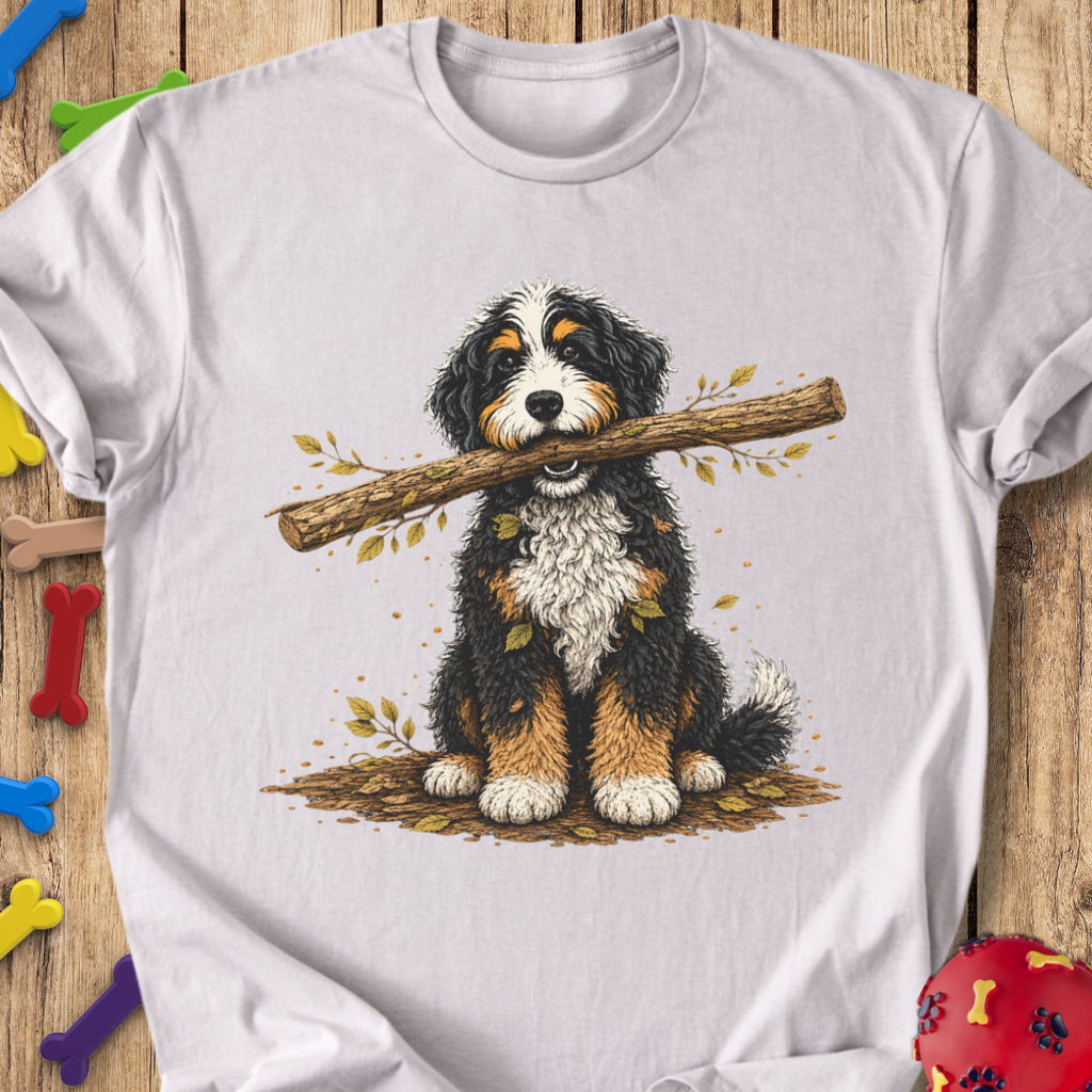 Stick Life Bernedoodle T-Shirt