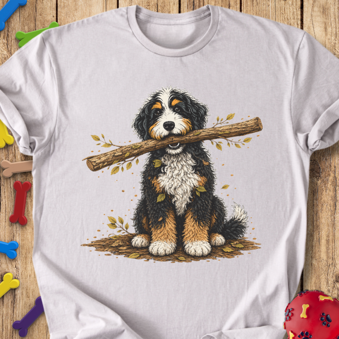 Stick Life Bernedoodle T-Shirt
