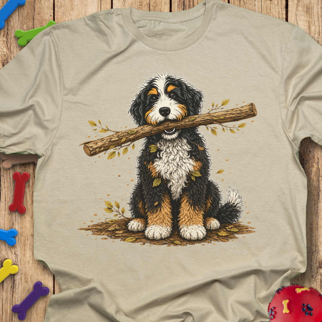 Stick Life Bernedoodle T-Shirt