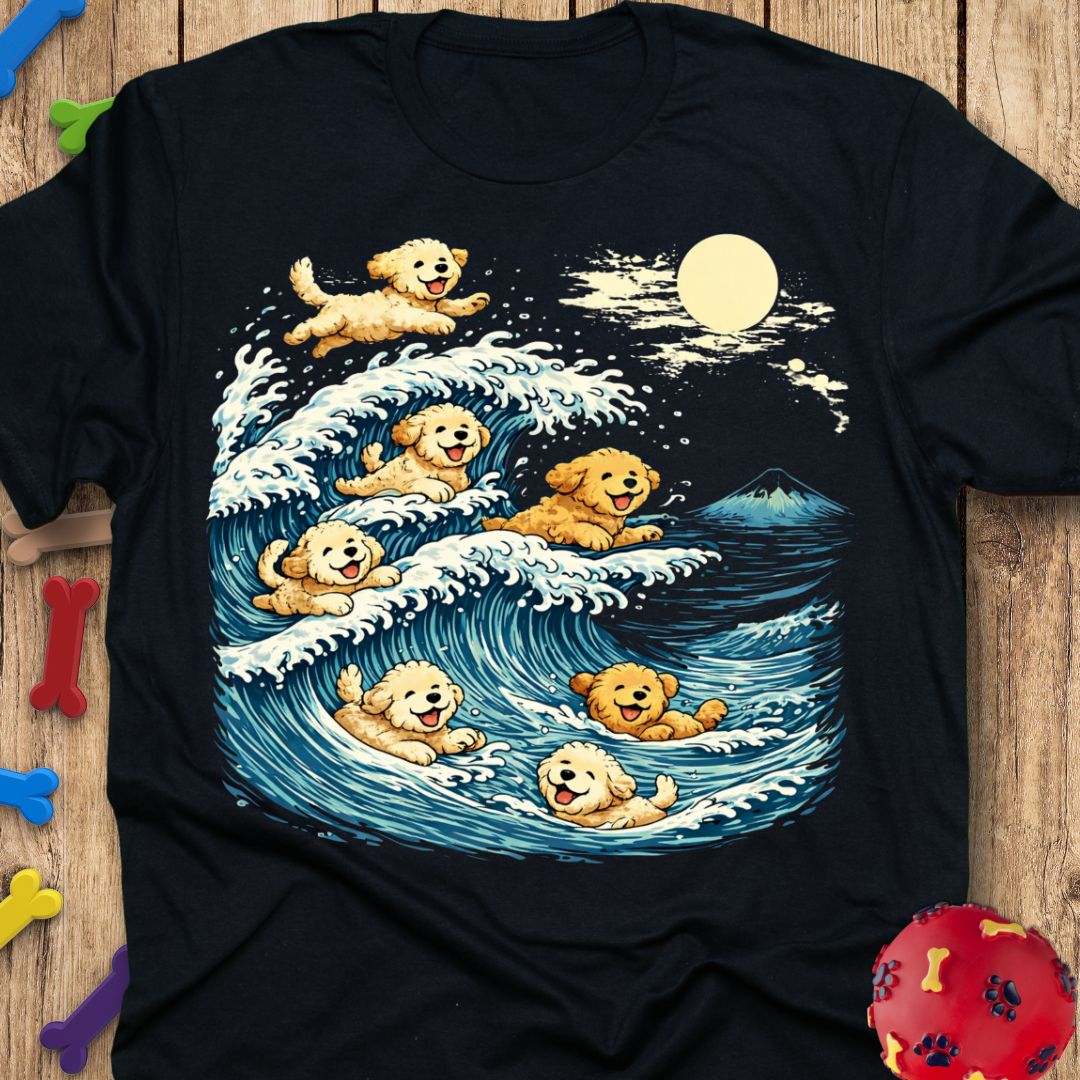 Surf's Up, Doodles! T-Shirt