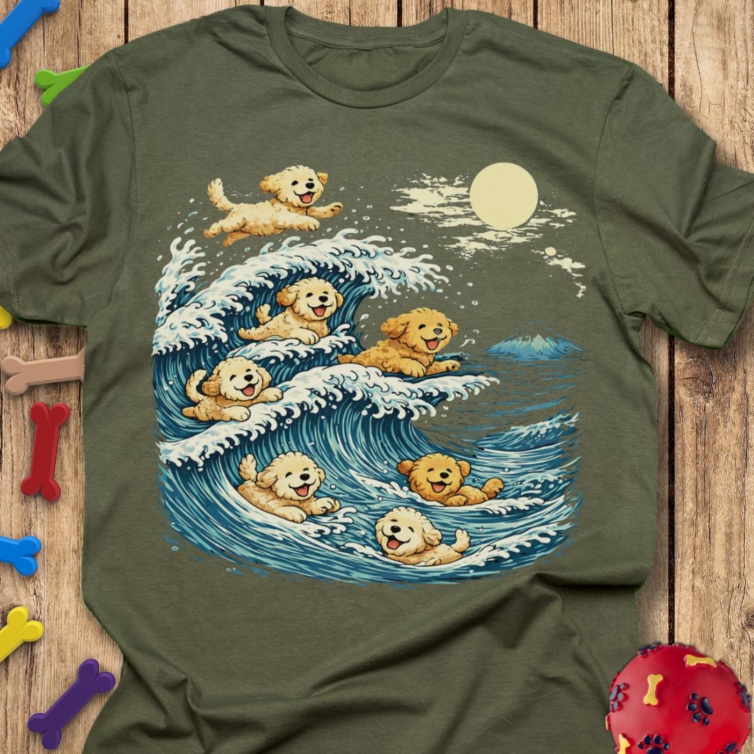 Surf's Up, Doodles! T-Shirt