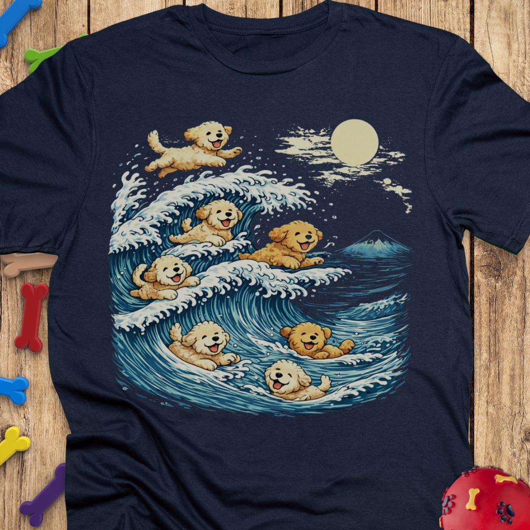 Surf's Up, Doodles! T-Shirt