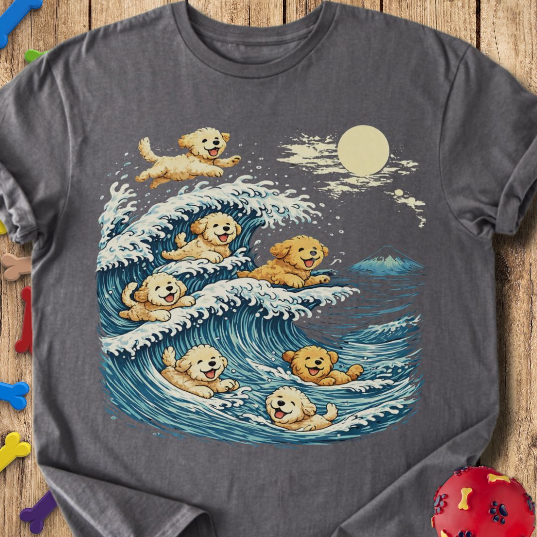 Surf's Up, Doodles! T-Shirt