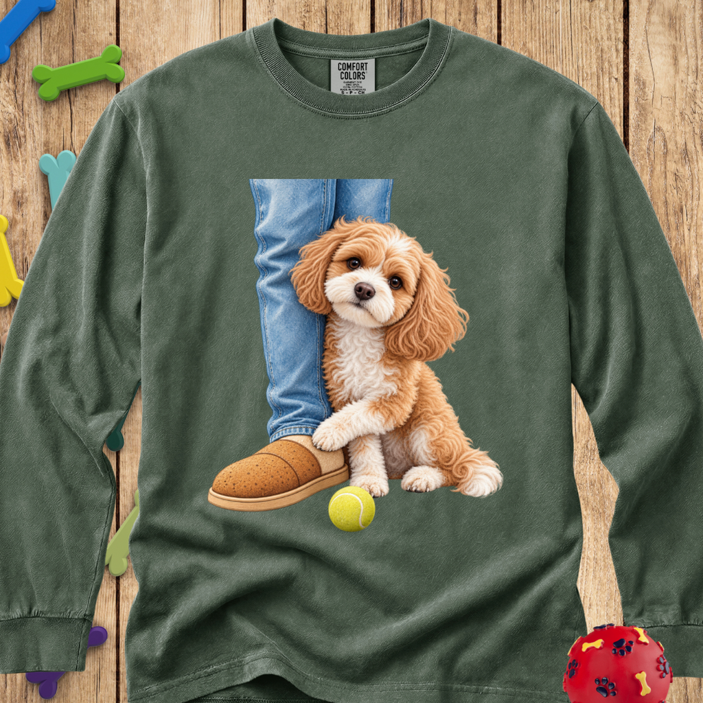 Velcro Life Cavapoo Long Sleeve Tee