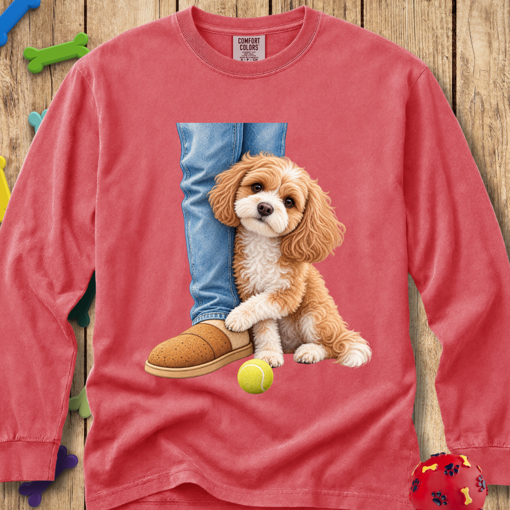 Velcro Life Cavapoo Long Sleeve Tee