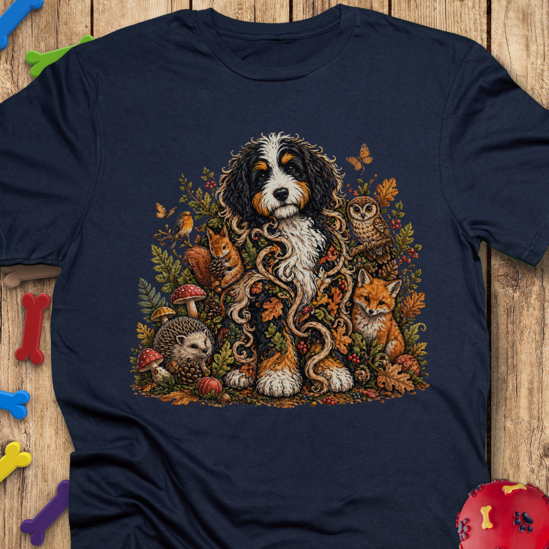 Woodland Life Bernedoodle T-Shirt