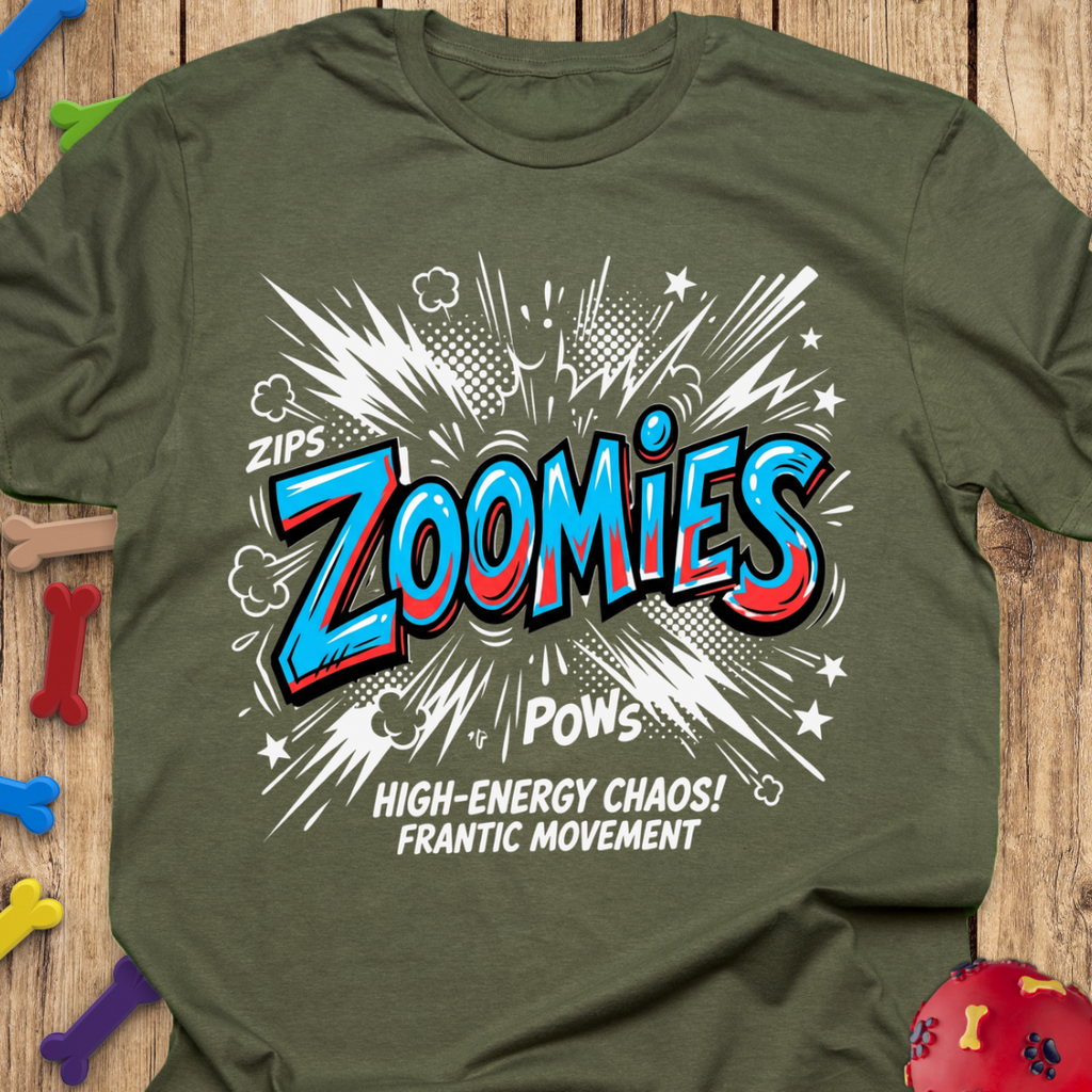 Zoomies - Comic T-Shirt