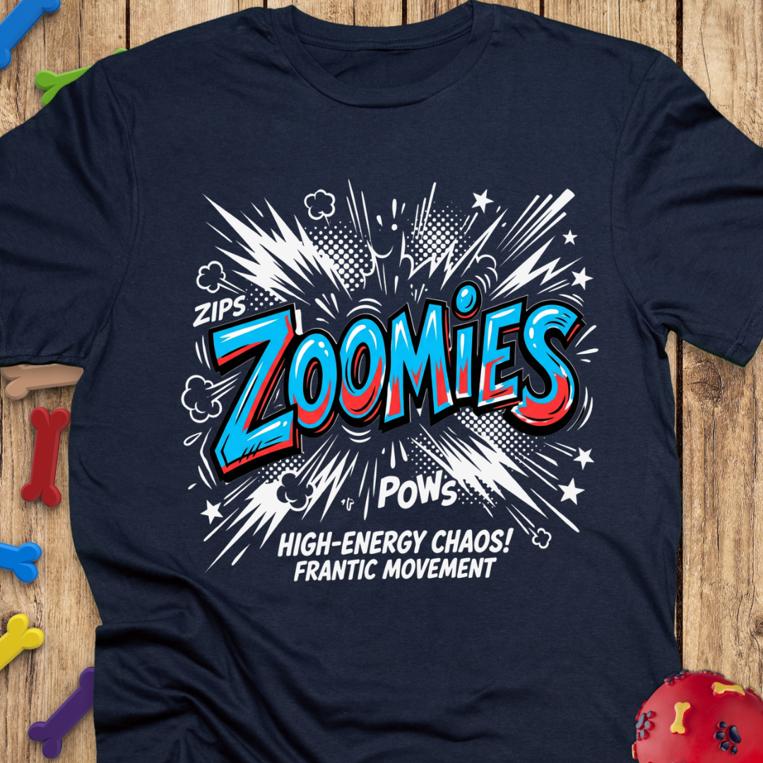 Zoomies - Comic T-Shirt